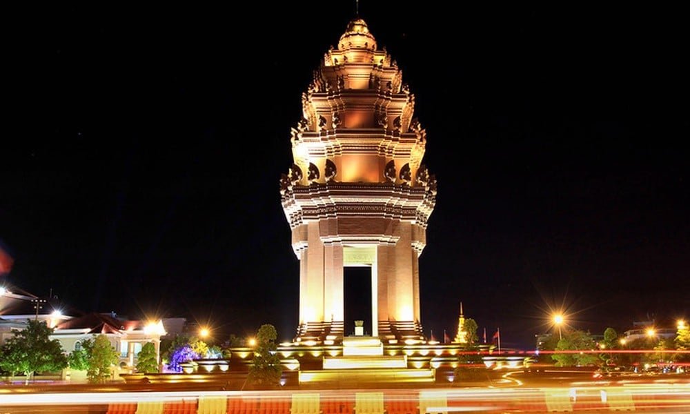 Monumento de la independencia Camboya
