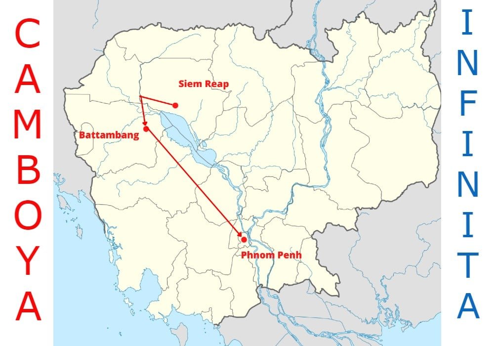 Circuito de 9 días en Camboya