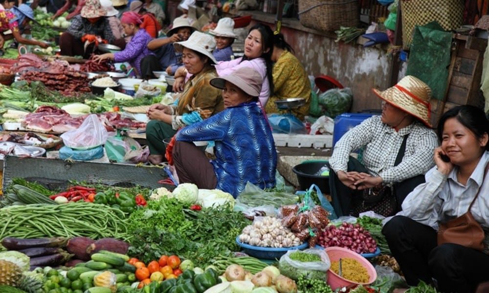 mercado de Battambang