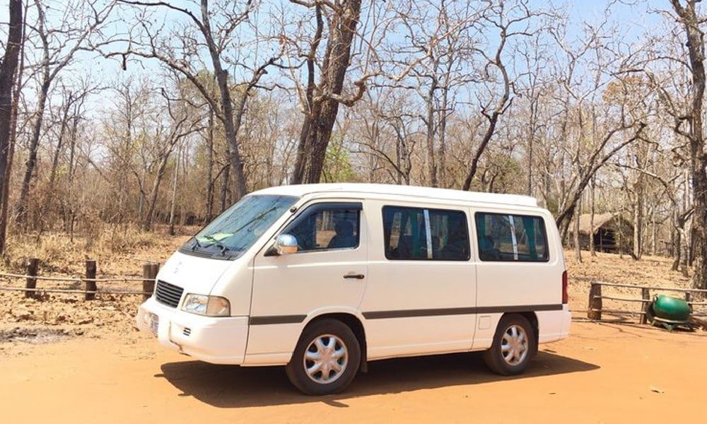 1 dia de viaje entre Battambang y la Kep y Kampot la costa de Camboya.